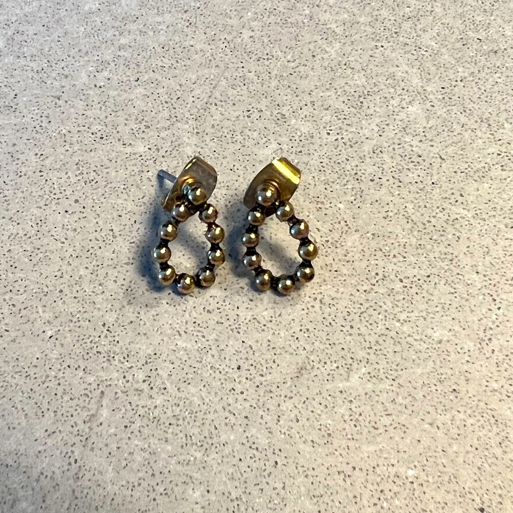 Free People | Gold Teardrop Studs